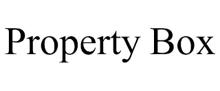 PROPERTY BOX