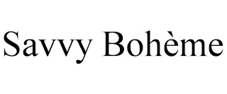 SAVVY BOHÈME