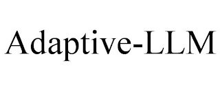 ADAPTIVE-LLM