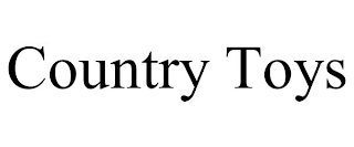 COUNTRY TOYS