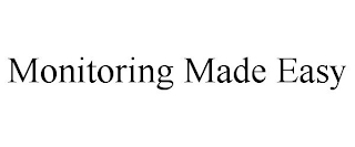 MONITORING MADE EASY