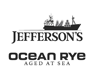 JEFFERSON'S OCEAN RYE AGED AT SEA