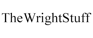 THEWRIGHTSTUFF