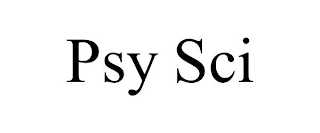 PSY SCI