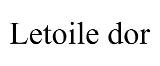 LETOILE DOR
