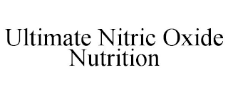 ULTIMATE NITRIC OXIDE NUTRITION