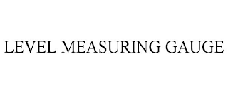 LEVEL MEASURING GAUGE