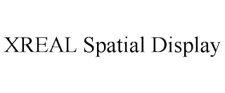 XREAL SPATIAL DISPLAY