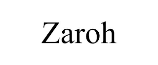 ZAROH