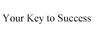 YOUR KEY TO SUCCESS