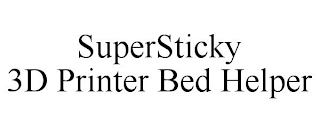 SUPERSTICKY 3D PRINTER BED HELPER
