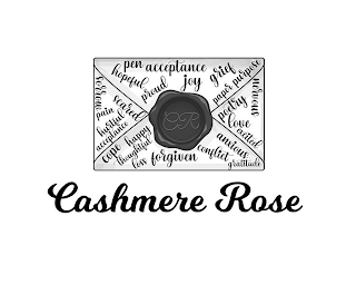 CASHMERE ROSE CR PEN HOPEFUL PROUD ACCEPTANCE JOY GRIEF PAPER PURPOSE SORROW SCARED PAIN HURTFUL ACCEPTANCE COPE HAPPY THOUGHTFUL LOSS FORGIVEN CONFLICT ANXIOUS GRATITUDE POETRY LOVE EXCITED NERVOUS