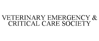 VETERINARY EMERGENCY & CRITICAL CARE SOCIETY