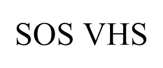 SOS VHS