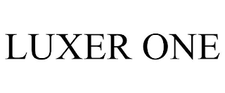 LUXER ONE