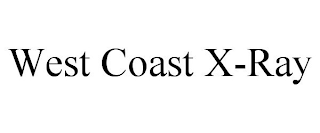 WEST COAST X-RAY