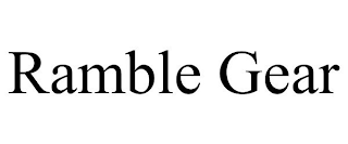 RAMBLE GEAR