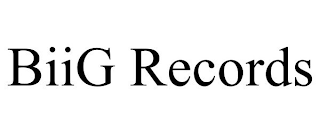 BIIG RECORDS