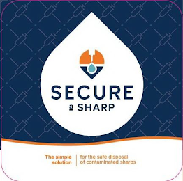 SECURE A SHARP THE SIMPLE SOLUTION FOR THE SAFE DISPOSAL OF CONTAMINATED SHARPS