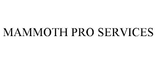 MAMMOTH PRO SERVICES