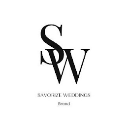 SW SAVORIZE WEDDINGS BRAND