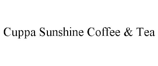 CUPPA SUNSHINE COFFEE & TEA