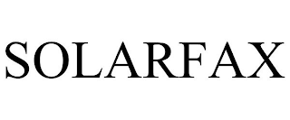 SOLARFAX