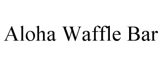 ALOHA WAFFLE BAR