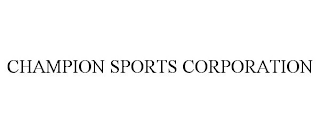 CHAMPION SPORTS CORPORATION