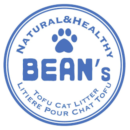 BEAN'S NATURALLY & HEALTHY TOFU CAT LITTER LITIERE POUR CHAT TOFU