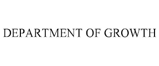 DEPARTMENT OF GROWTH