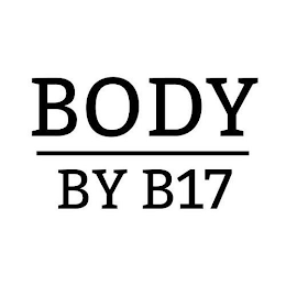 BODY BY B17