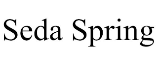 SEDA SPRING