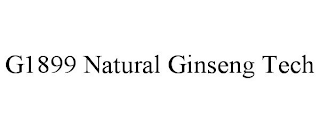 G1899 NATURAL GINSENG TECH