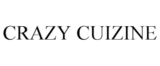 CRAZY CUIZINE