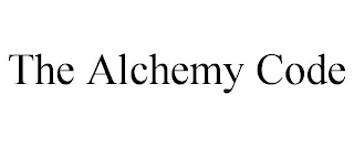 THE ALCHEMY CODE