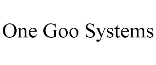 ONE GOO SYSTEMS
