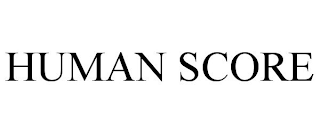 HUMAN SCORE