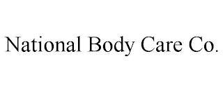 NATIONAL BODY CARE CO.