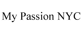 MY PASSION NYC