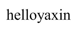 HELLOYAXIN