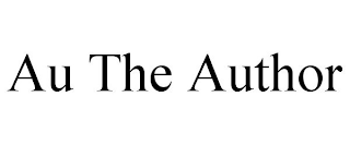 AU THE AUTHOR