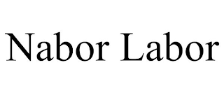 NABOR LABOR