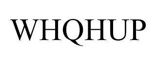 WHQHUP