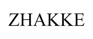 ZHAKKE