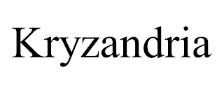 KRYZANDRIA