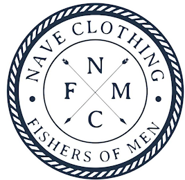 NAVE CLOTHING FISHERS OF MEN NCFM, IN BLACK AND WHITE