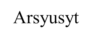 ARSYUSYT