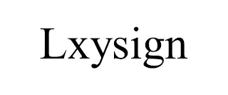 LXYSIGN