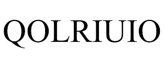 QOLRIUIO